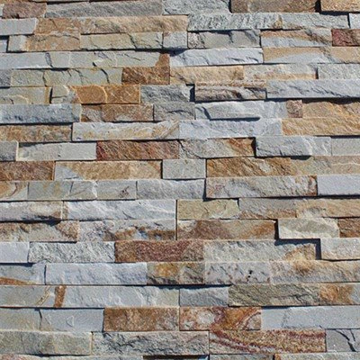 Panel Buku Besar Dinding Batu Bintang Kuarsit